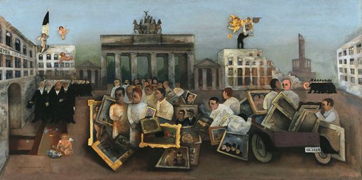 painting - The mad square