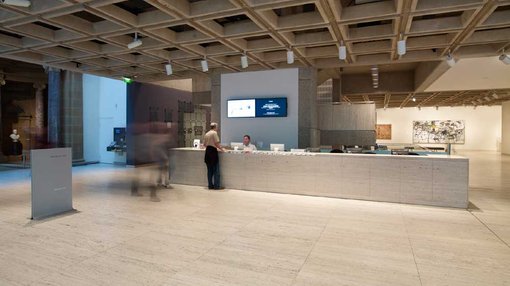 a view inside Ticketing and membership desk