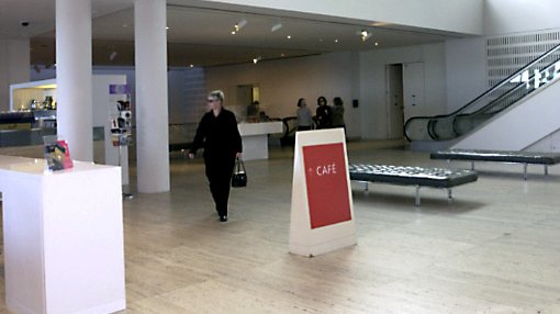 a view inside Cafe foyer